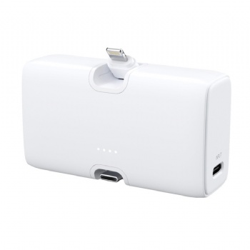 Mini Emergency Power Bank with Lighning and Type-C