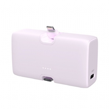 Mini Emergency Power Bank with Lighning and Type-C