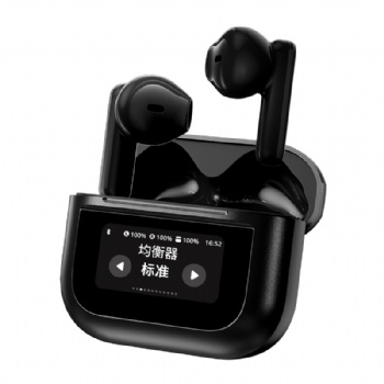 ANC+ENC TWS Earphone with Screen
