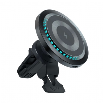 Air Vent Magentic Car Phone Holder with Wireless Charger