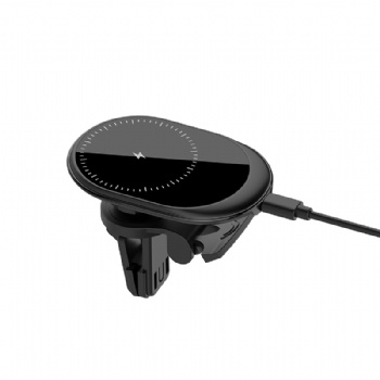 Air Vent Magentic Car Phone Holder with Wireless Charger