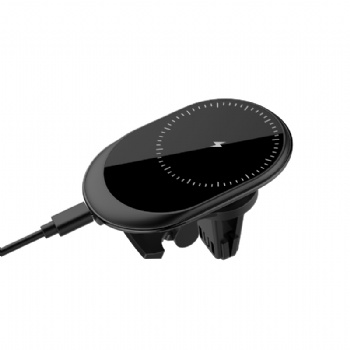 Air Vent Magentic Car Phone Holder with Wireless Charger